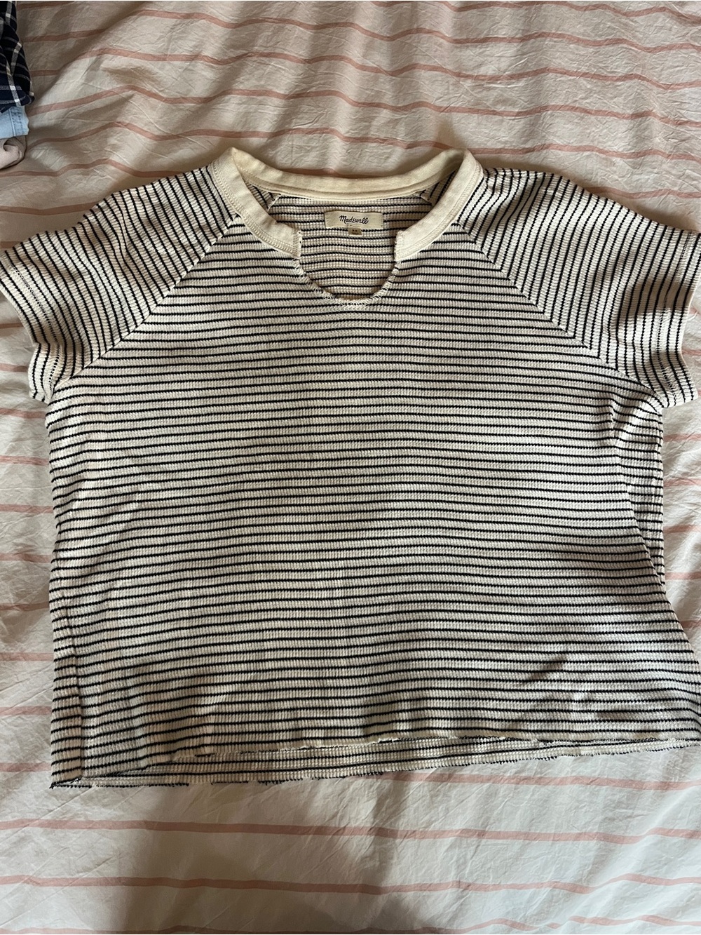 Madewell cropped tee